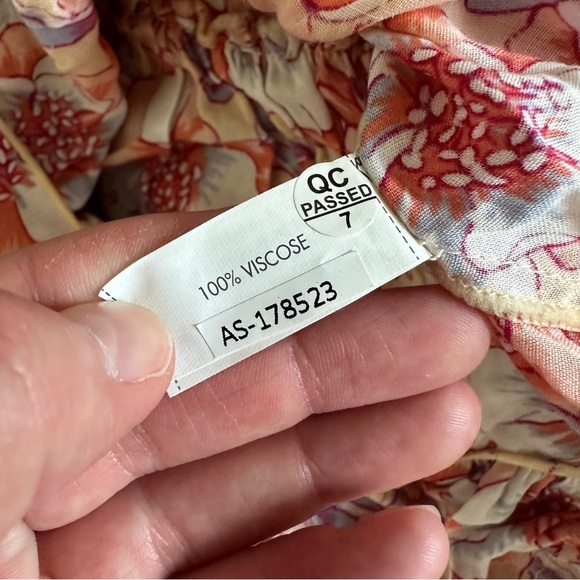 Poupette St Barth 'Soledad' Smocked Floral Mini Dress Size Small - Picture 8 of 8